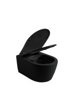 MB Round WC Black TORNADO - Slika 2