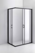Tuš kabina SLIDE CORNER Black - Slika 2