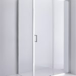 Tuš kabina Slide inox, Mont Blanc 01