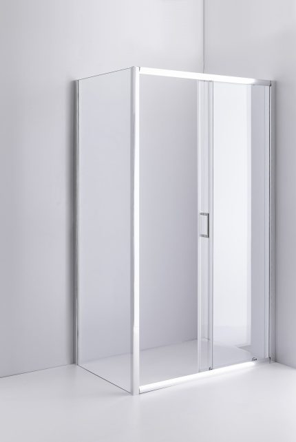 Tuš kabina Slide inox, Mont Blanc 02