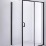 Tuš kabina slide Black 01 Mont Blanc